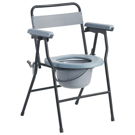 foldable commode chair
